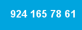 924 165 78 61 924 165 78 61